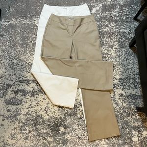 Two Pairs of Halogen Dress Pants